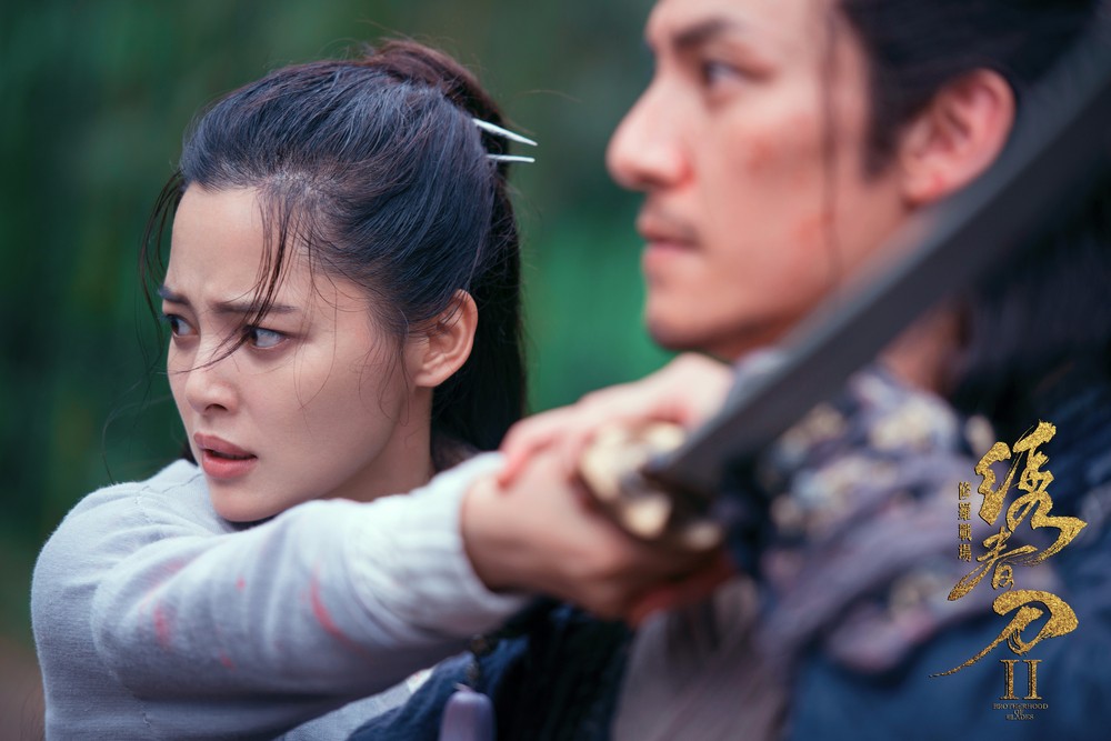 辛芷蕾為飾演“丁白纓”苦練武功.jpg